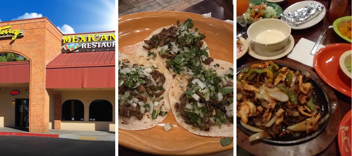 Monterrey Mexican Restaurant Menu